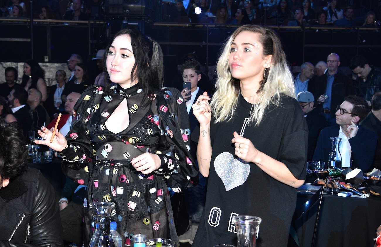 Noah Cyrus and Miley Cyrus