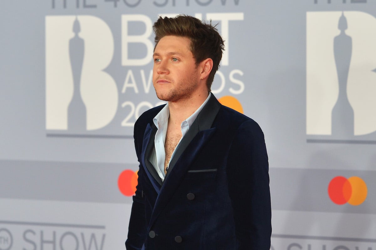 Niall Horan on the red carpet at the 2020 BRIT Awards