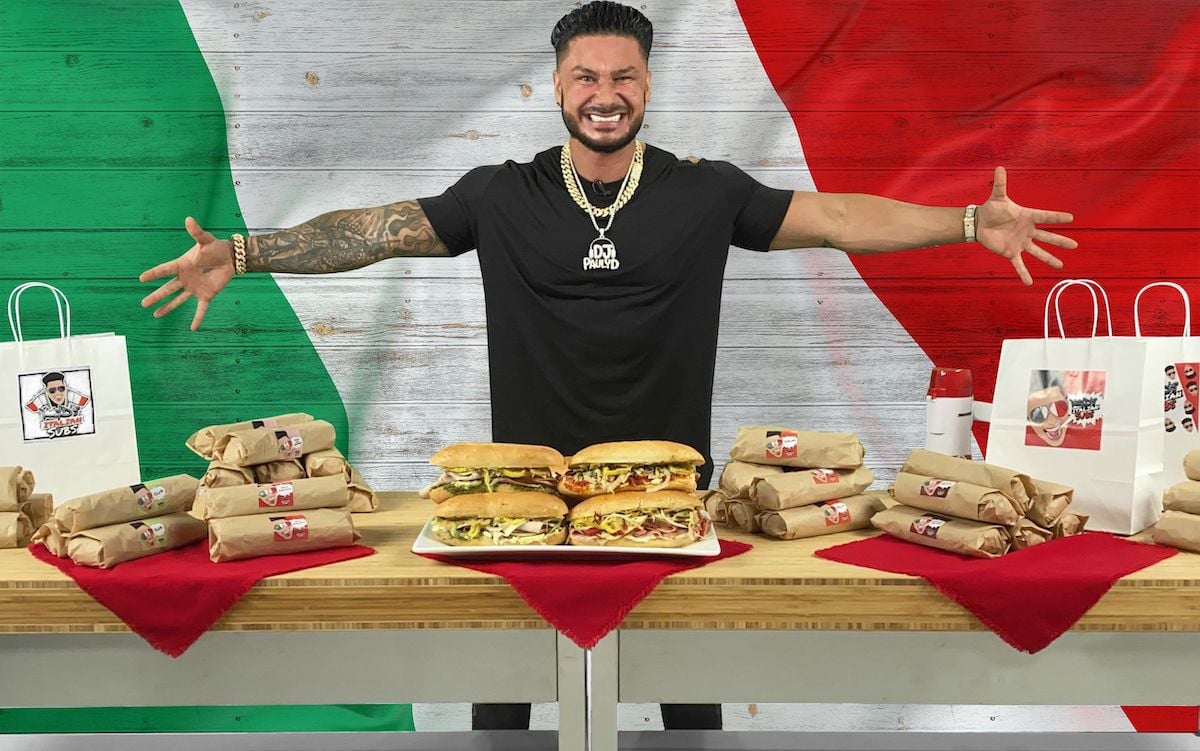 Pauly DelVecchio, the face of Pauly D's Italian Subs