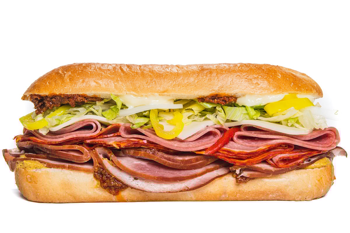The 'Italian' from Pauly D's Italian Subs