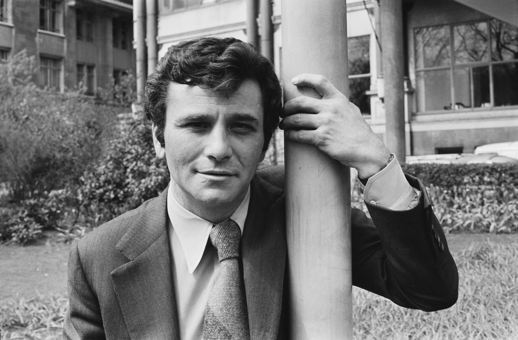 Actor Peter Falk poses for a photograph