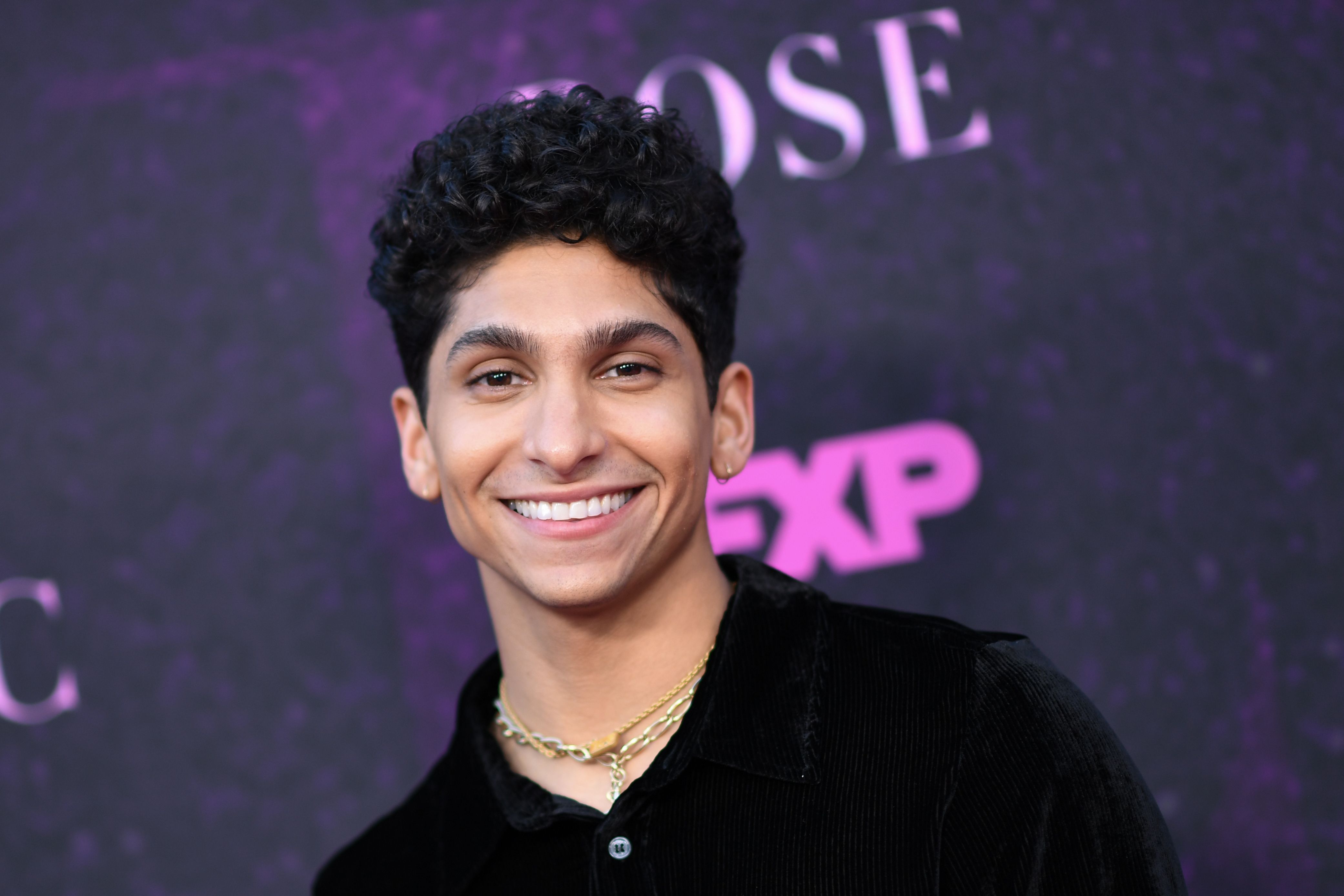 Dominican-US actor Angel Bismark Curiel attends the red carpet event for FX's 'Pose'