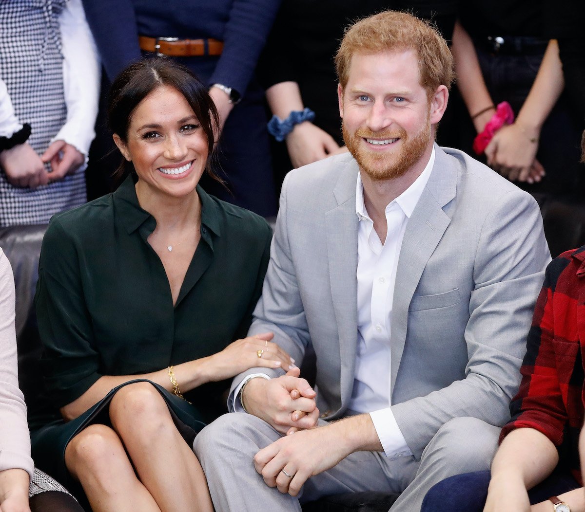 Prince Harry and Meghan Markle visit to the Joff Youth Centre in Peacehaven on May 19, 2018