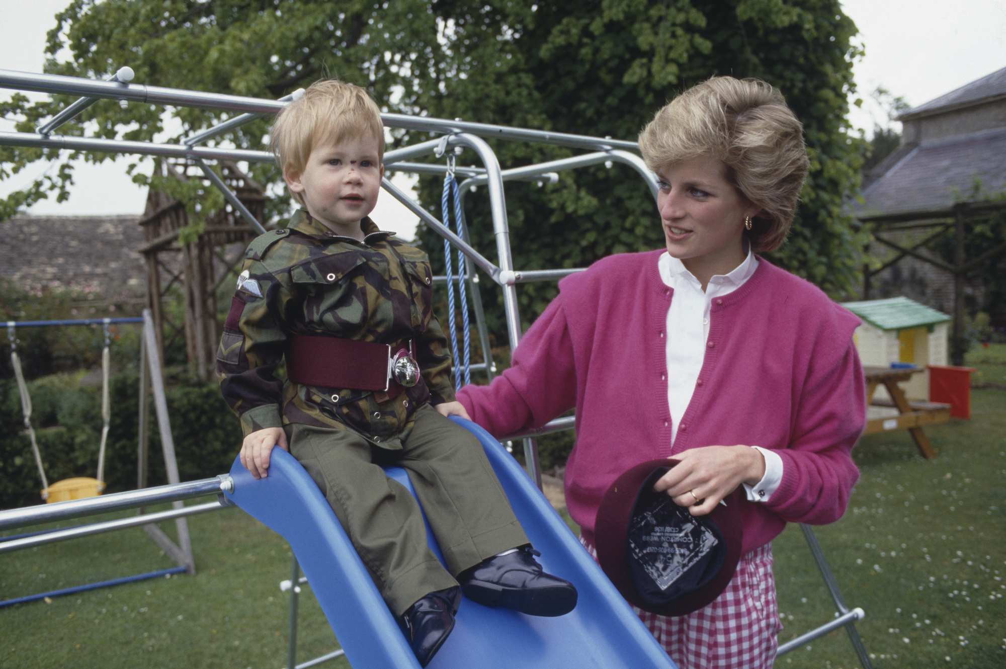 Prince Harry and Princess Diana