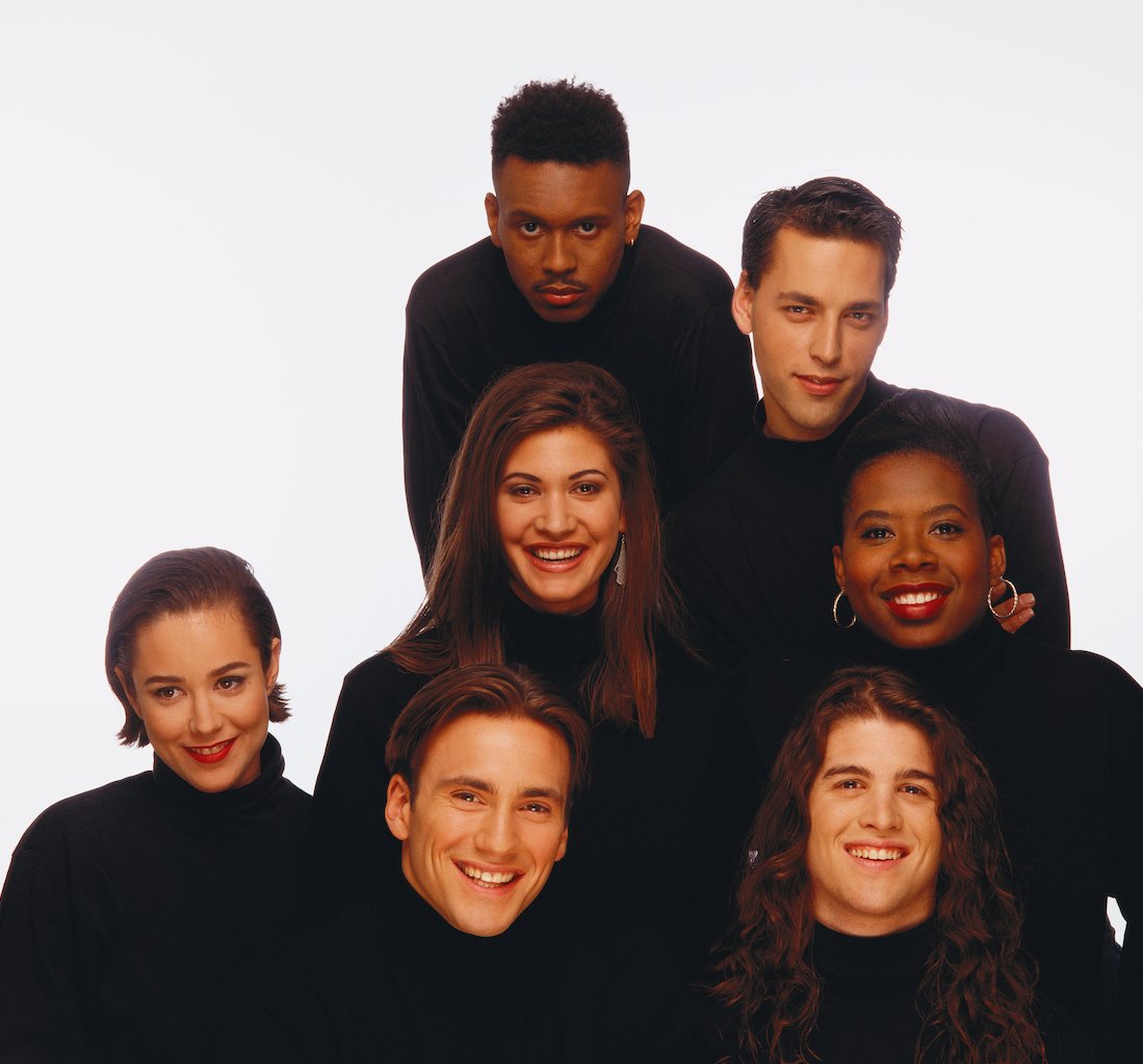The original cast from The Real World: New York photographed in 1992 
