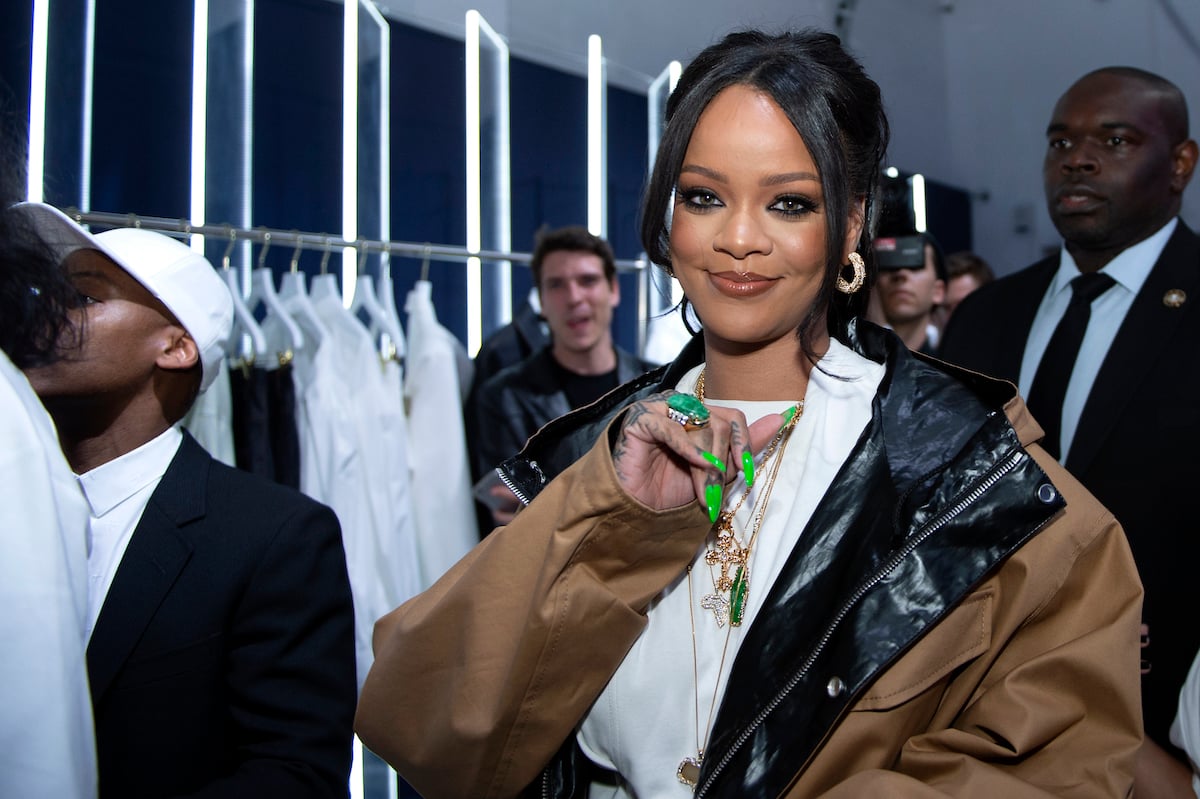 Rihanna attends the Fenty Exclusive Preview