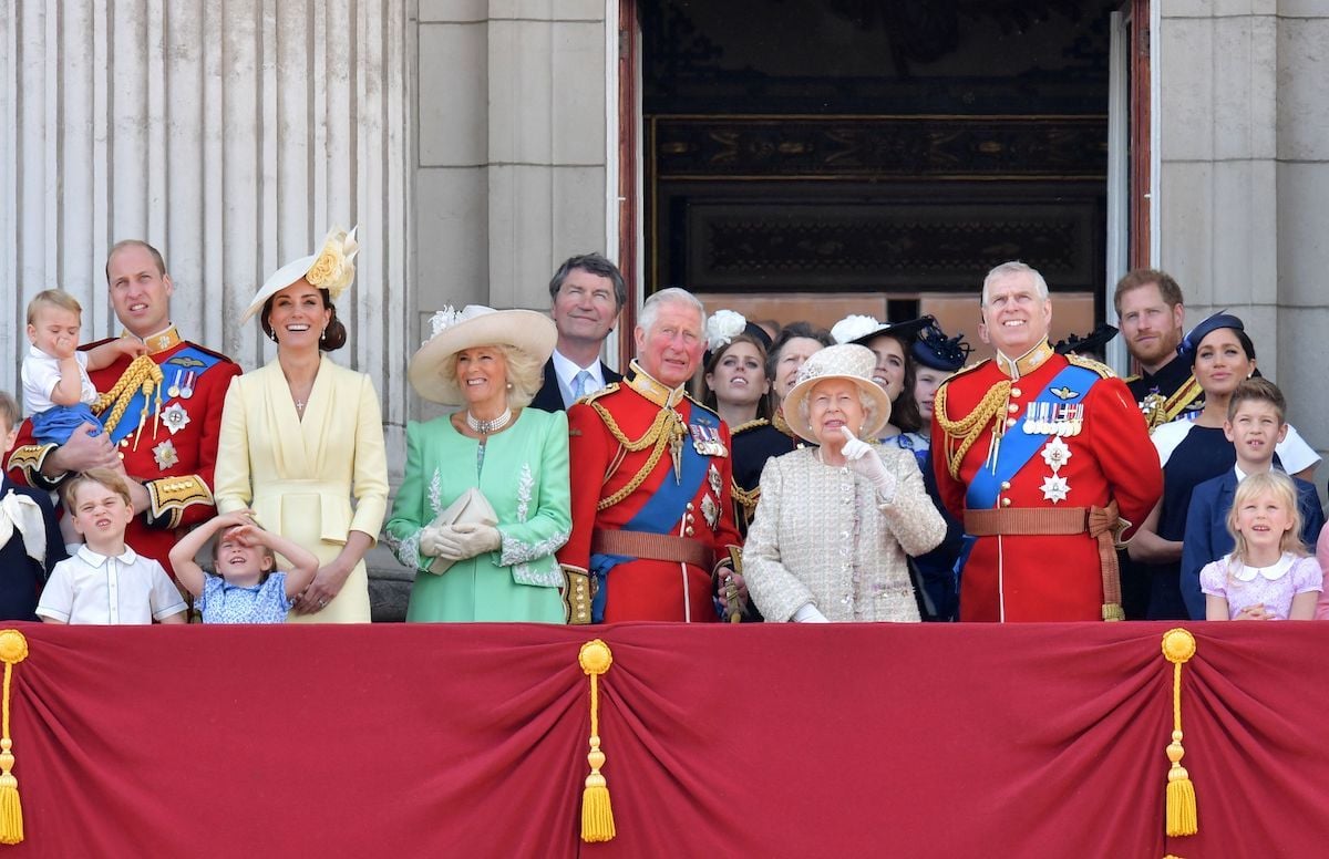 The royal family at the Trooping of the Colour in 2019 | Daniel Leal-Olivas/AFP via Getty Images