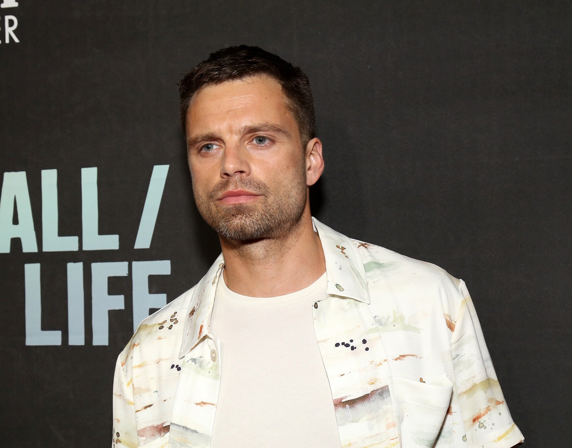 Sebastian Stan attends the opening night of 'Sea Wall/A Life' on Broadway in 2019