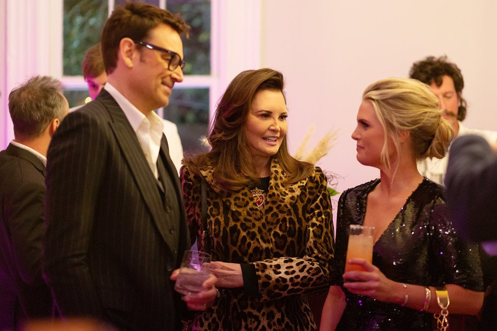Whitney Sudler-Smith, Patricia Altschul, Madison LeCroy at a party