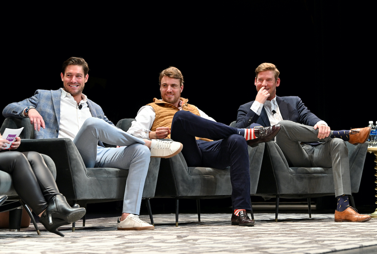 Craig Conover, Shep Rose and Austen Kroll at BravoCon