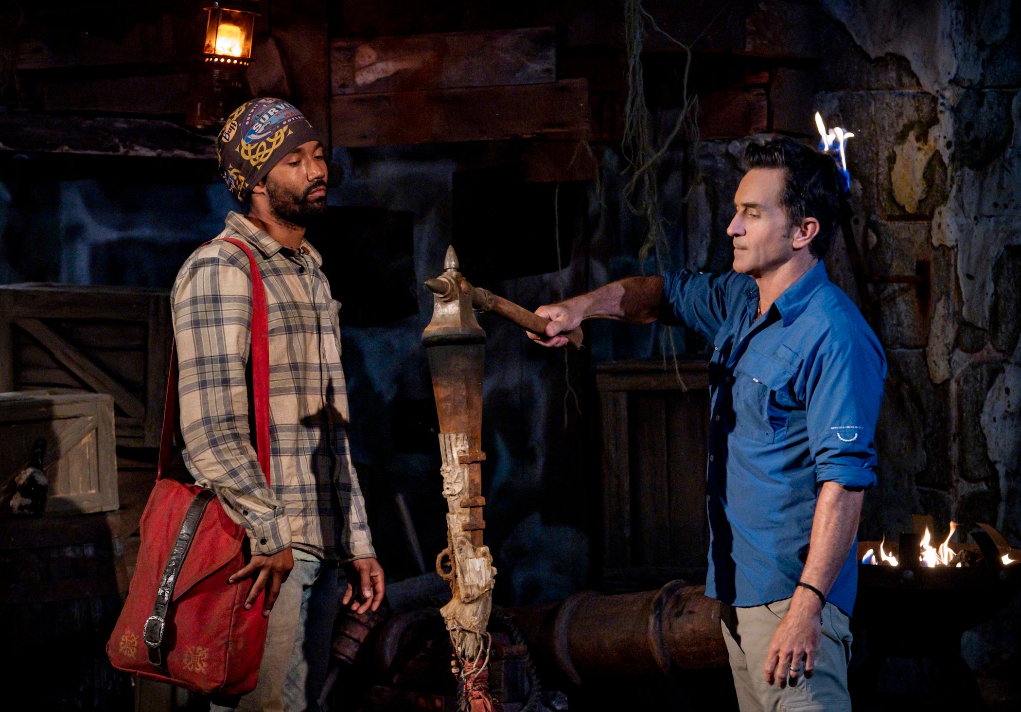 Jeff Probst extinguishes Wendell Holland's torch at Tribal Council on 'Survivor: Winners at War.' Jeff Probst will return for 'Survivor' Season 41