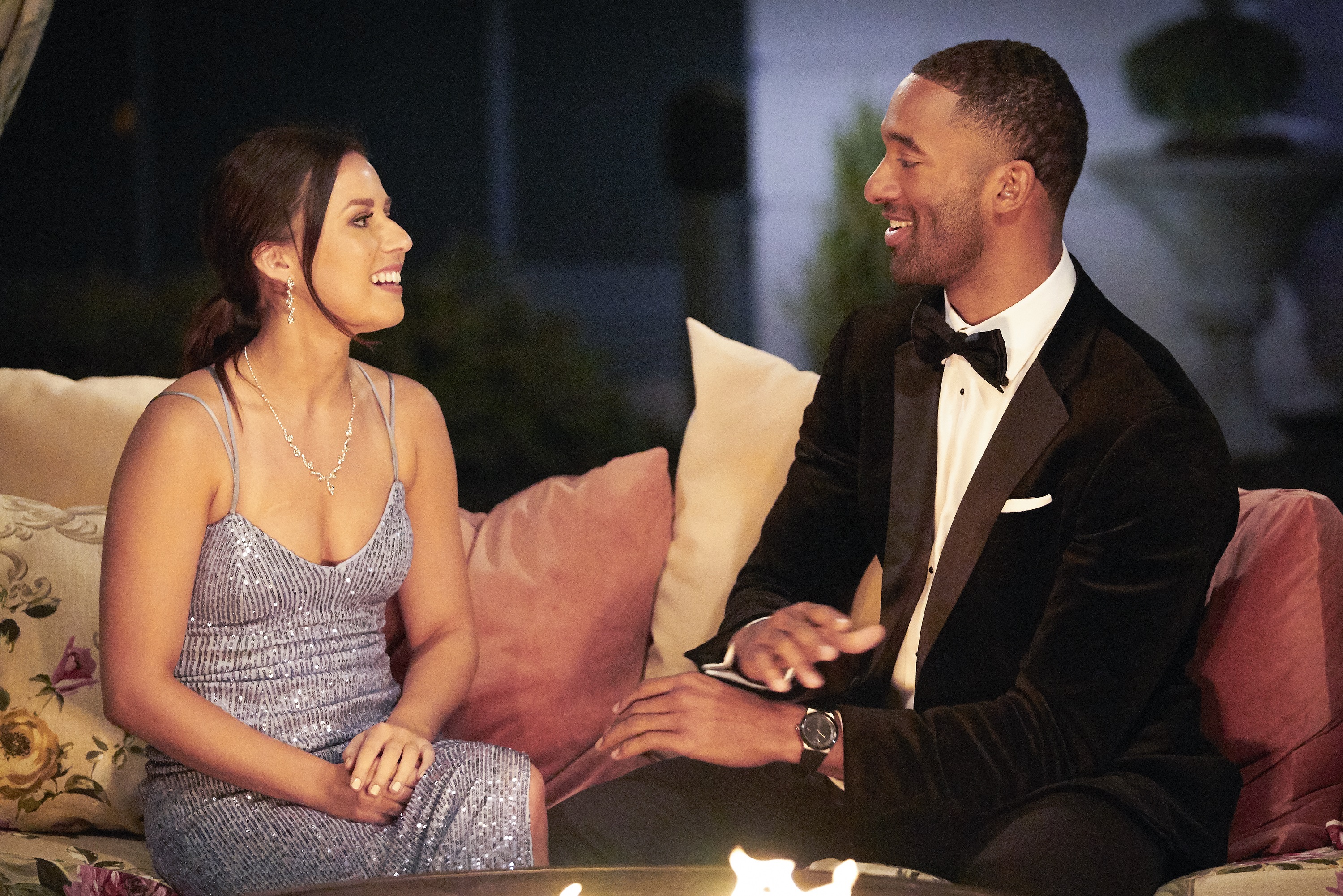 The Bachelorette Season 17 next lead Katie Thurston with The Bachelor Season 25 lead Matt James