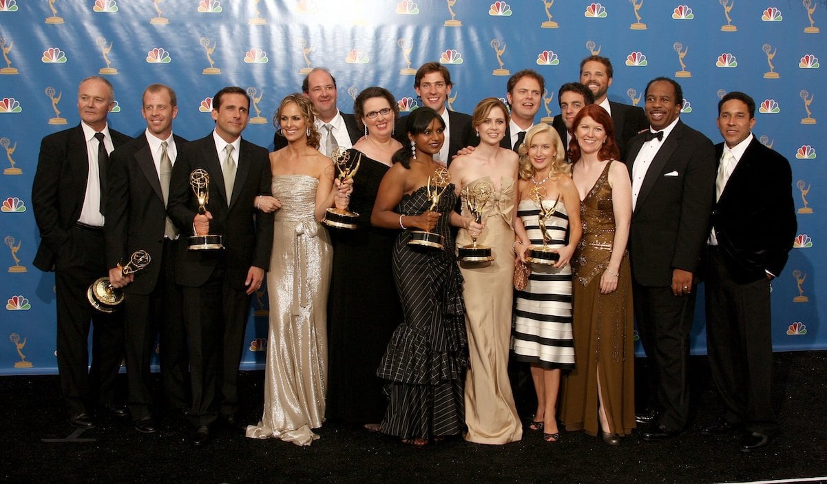 'The Office' cast at the 58th Annual Primtetime Emmy Awards in 2006