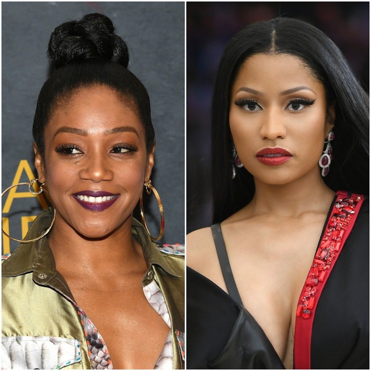 Nicki Minaj attends the Met Gala and Tiffany Haddish attends Black Girls Rock!