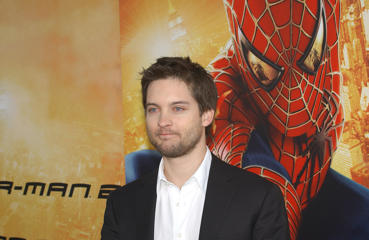 Tobey Maguire at the 'Spider-Man 2' premiere