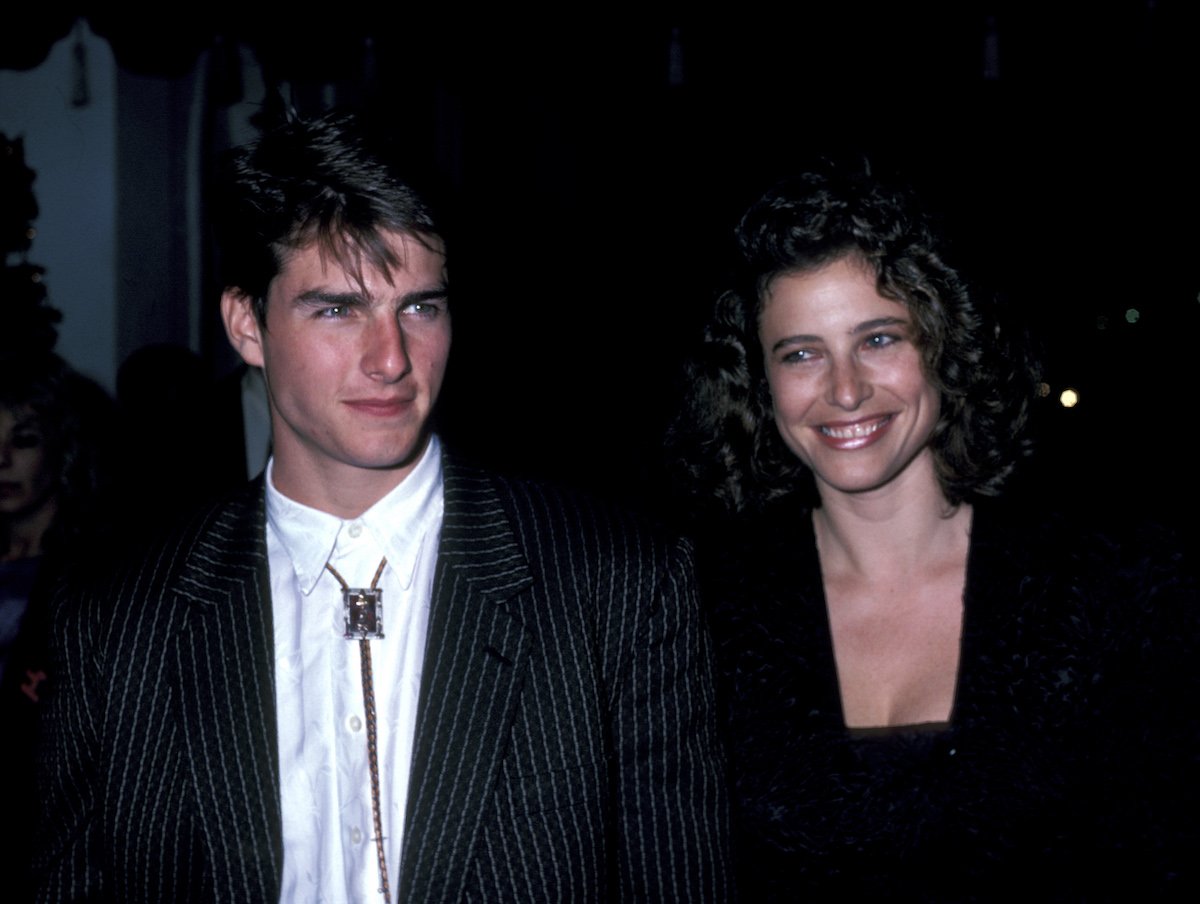 Mimi Rogers and Tom Cruise