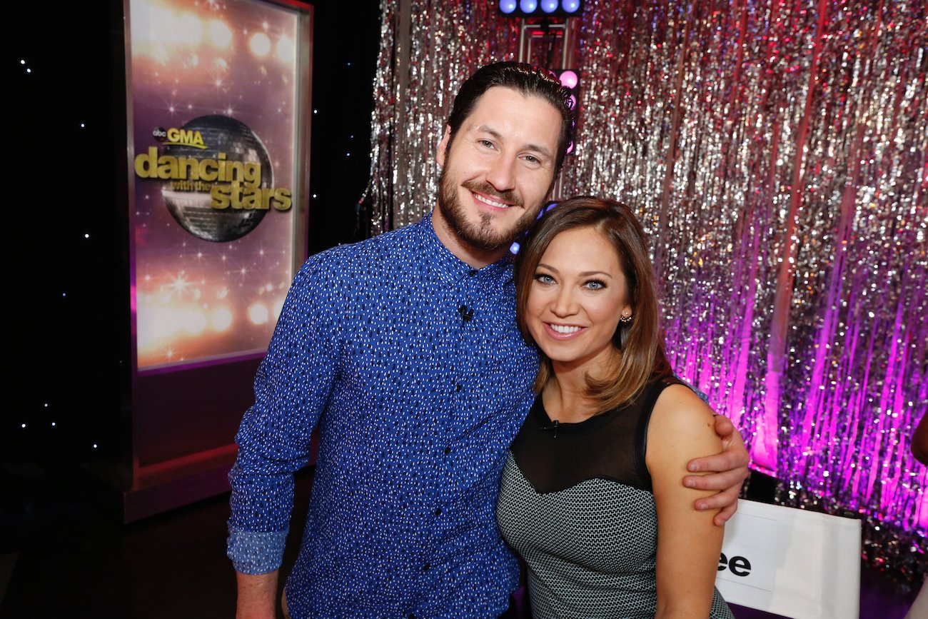 Val Chmerkovskiy of 'Dancing with the Stars' and Ginger Zee of 'Good Morning America'