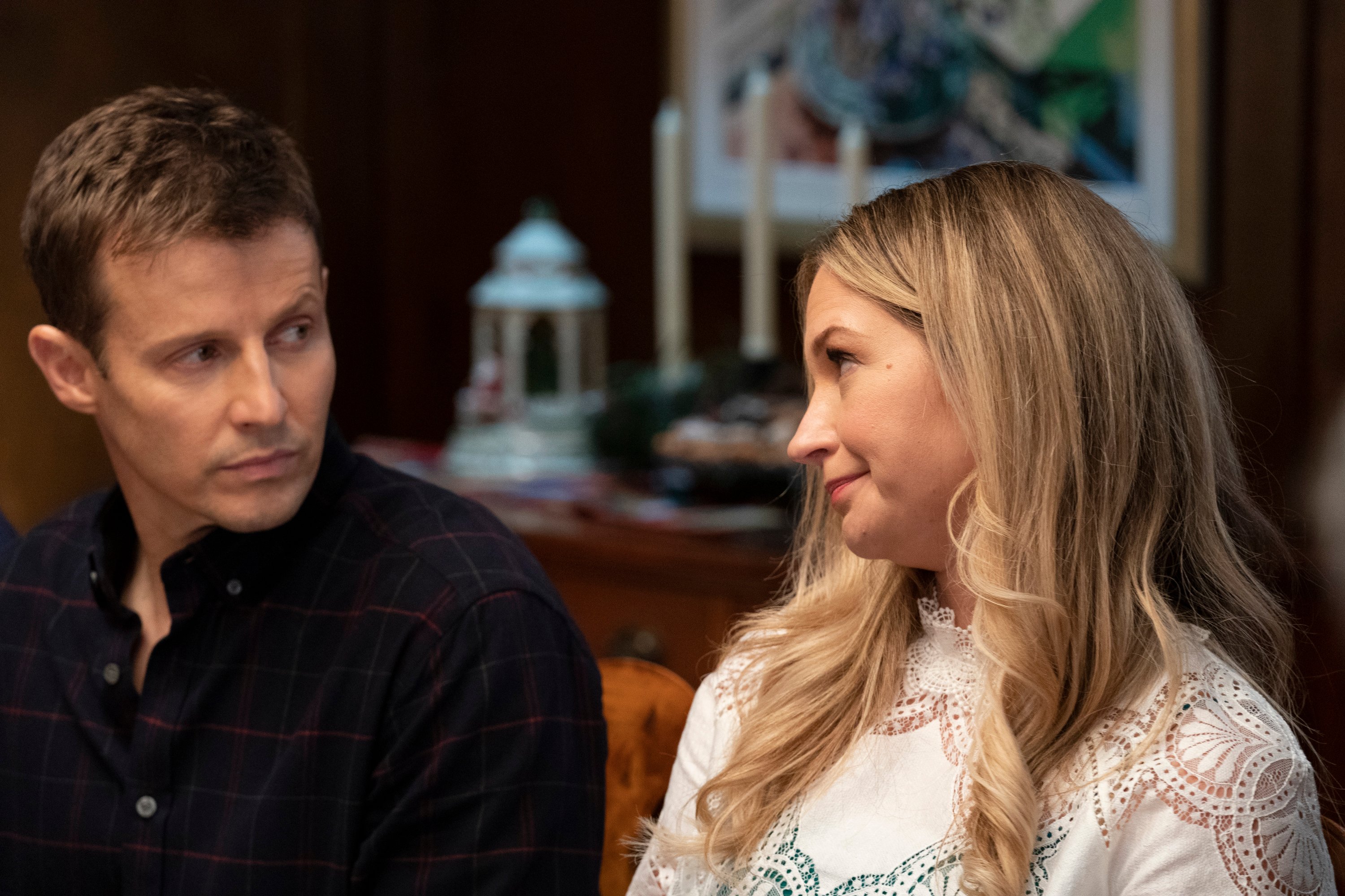  Will Estes as Jamie Reagan and Vanessa Ray as Eddie Janko on 'Blue Bloods'  