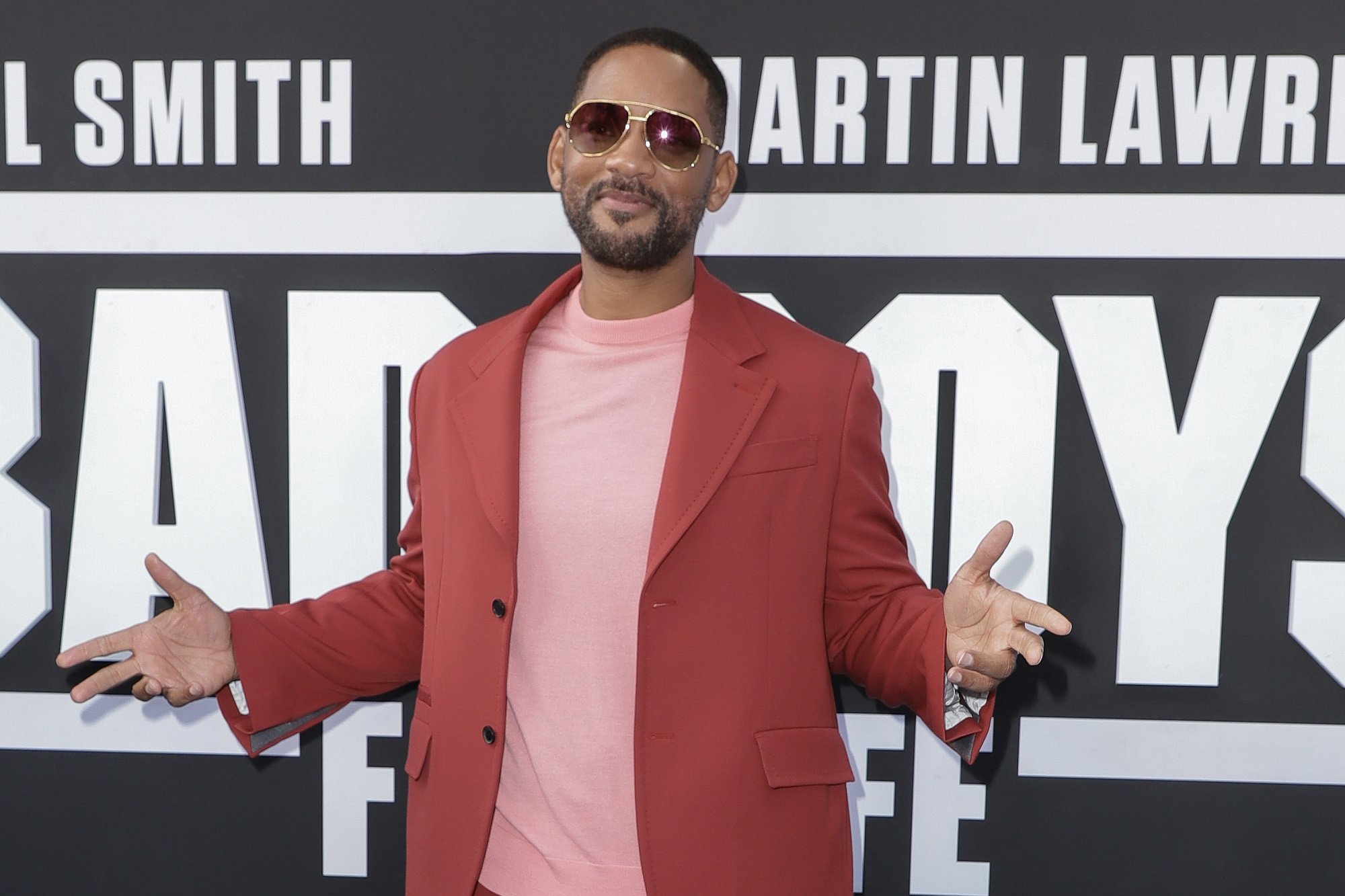 Will Smith at the Bad Boys for Life premiere