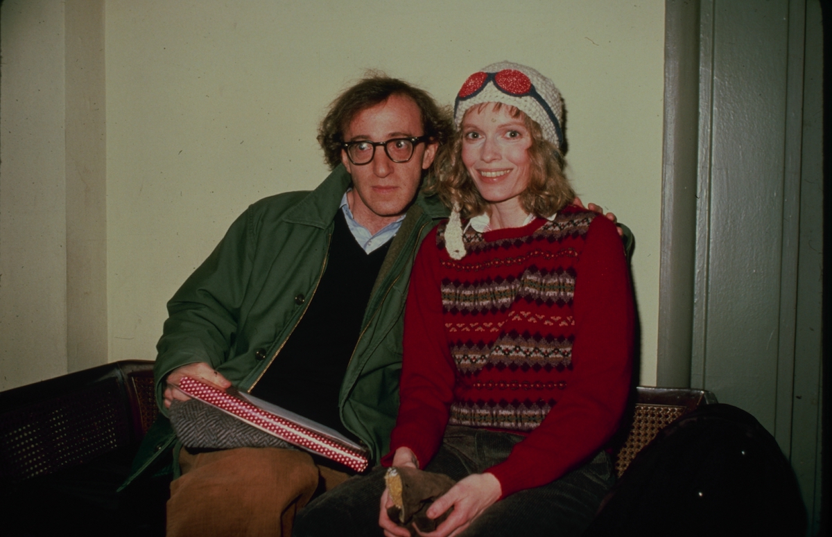 Woody Allen and Mia Farrow