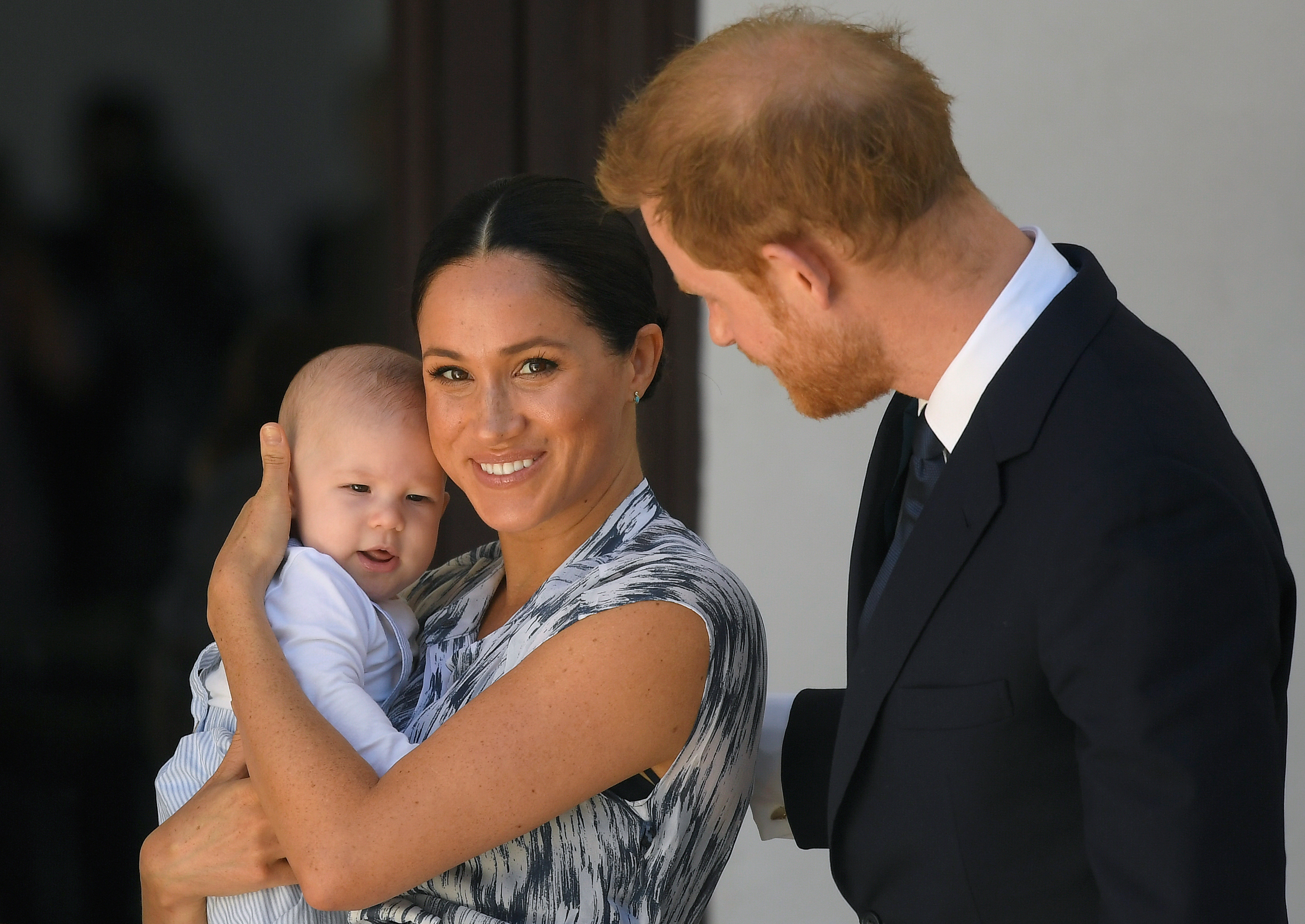 Archie, Meghan, and Harry