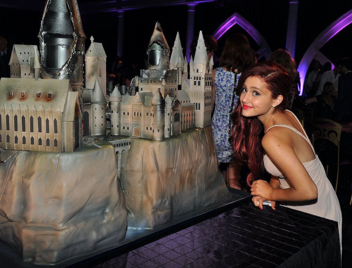 Ariana Grande attends the New York premiere of 'Harry Potter And The Deathly Hallows: Part 2' in 2011