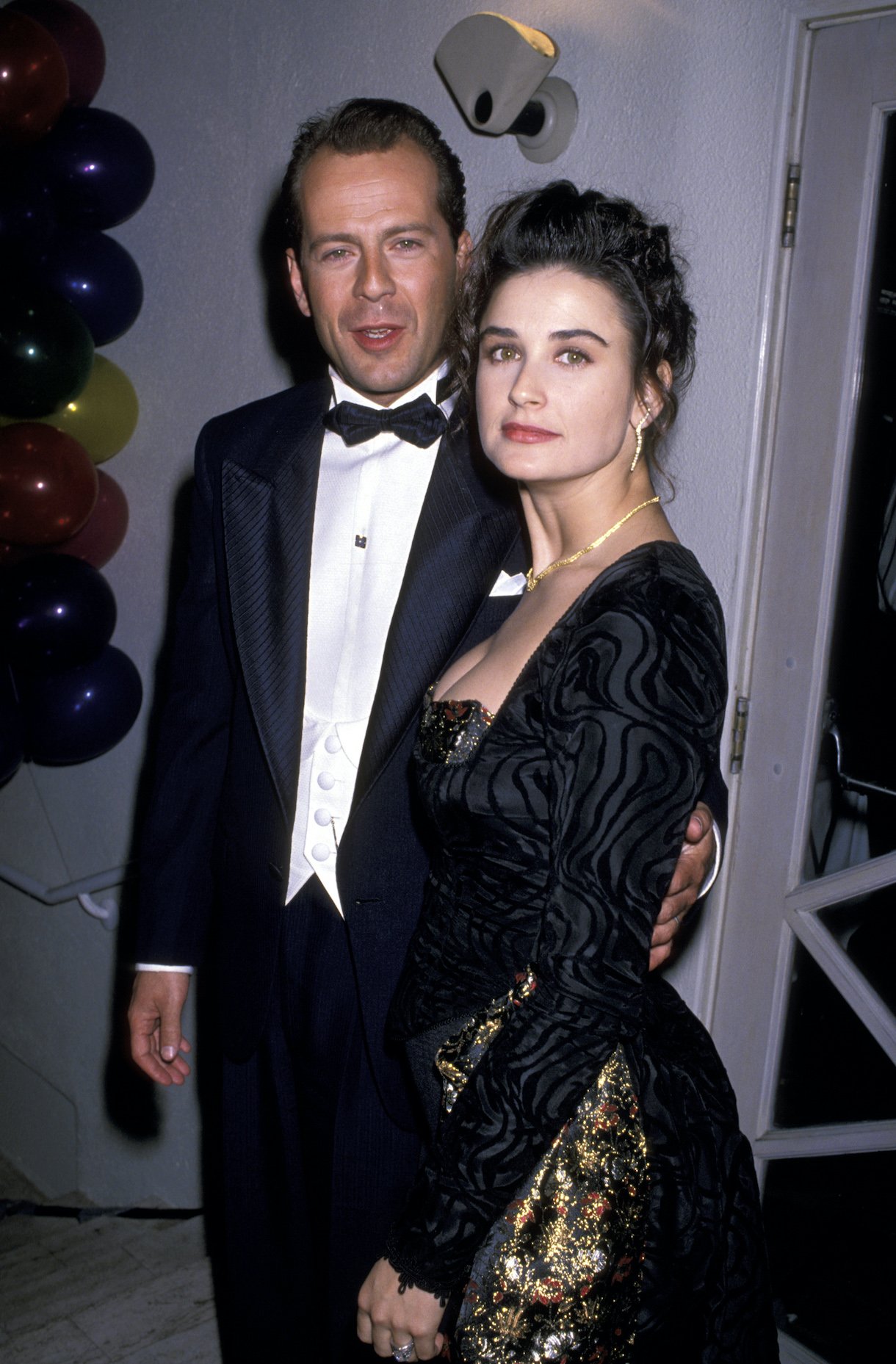 Bruce Willis and Demi Moore