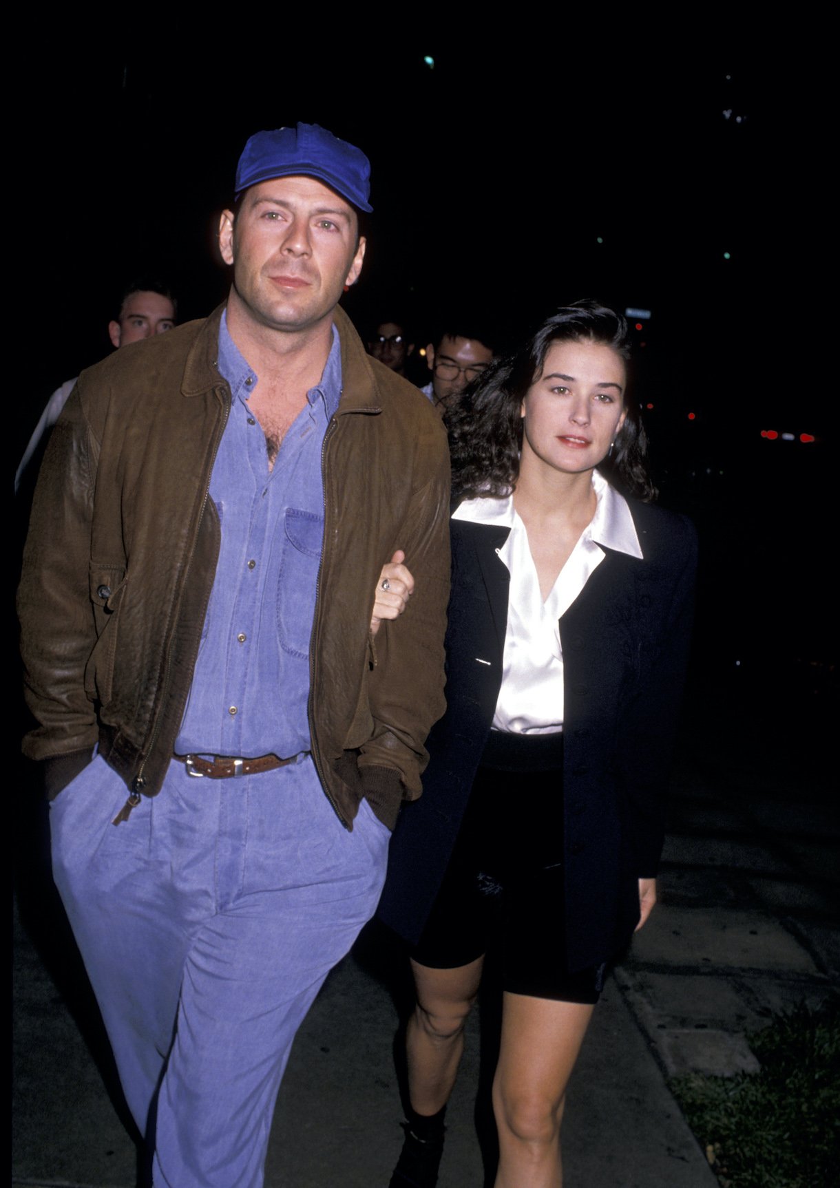 Bruce Willis and Demi Moore