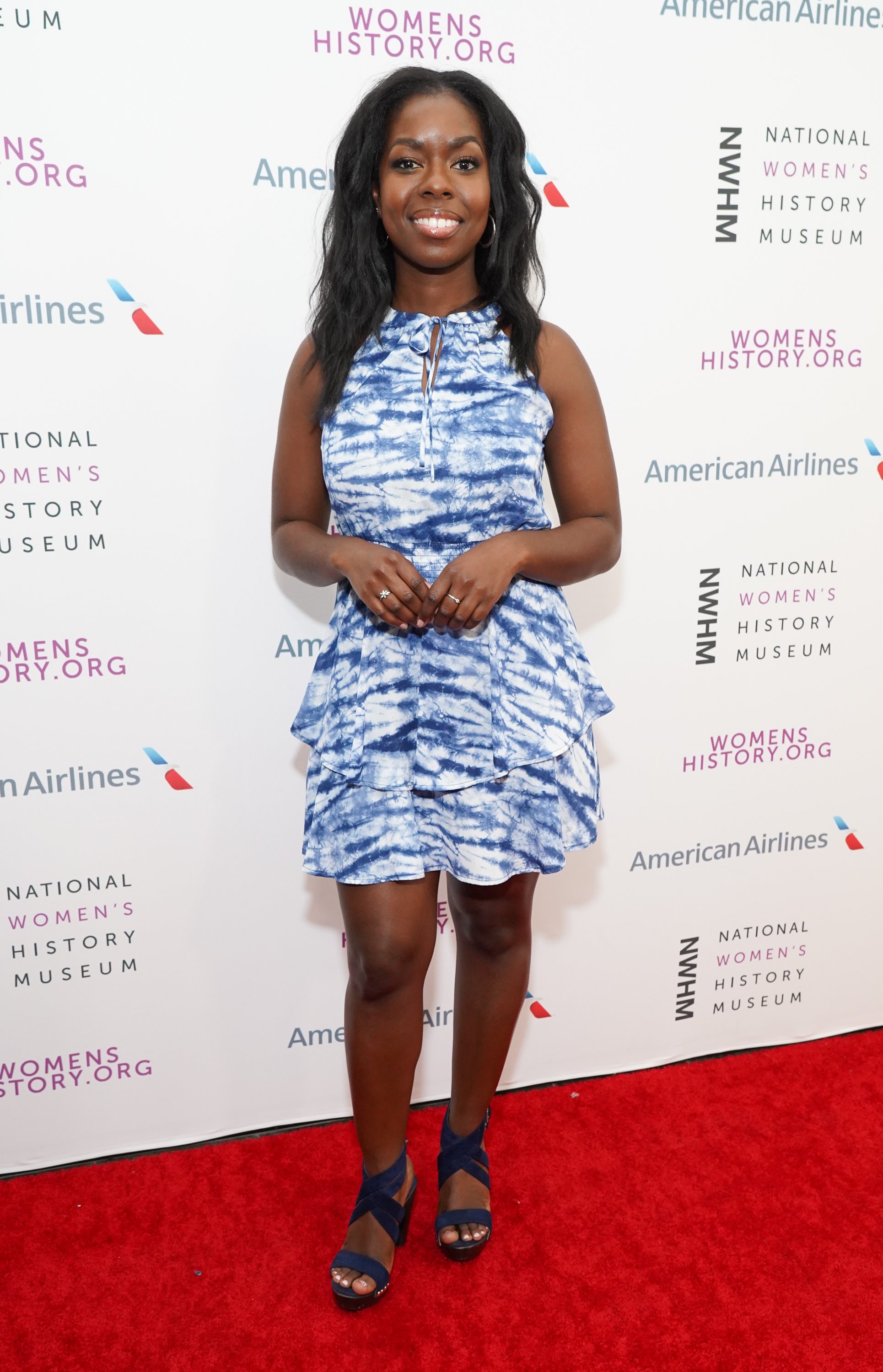 Camille Winbush on the red carpet