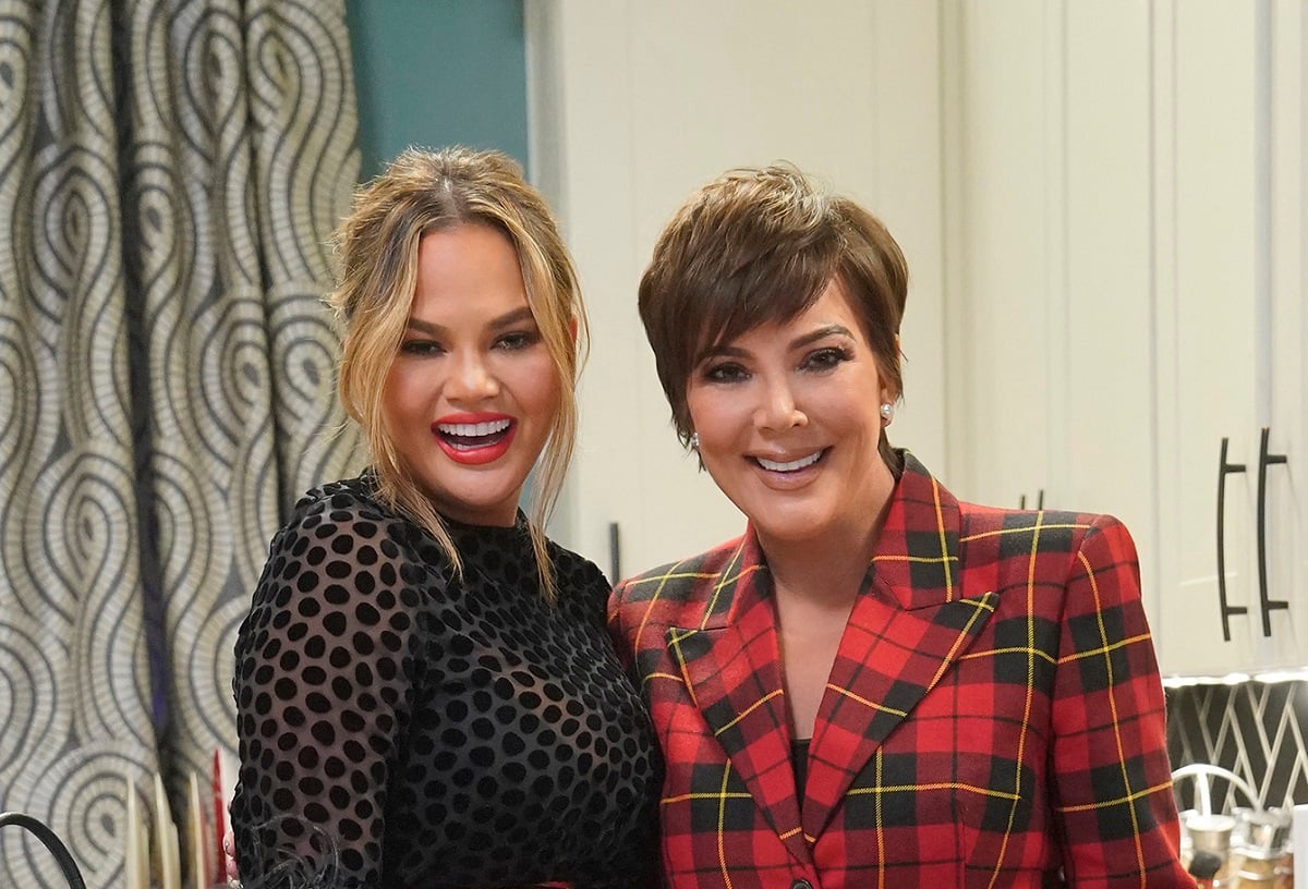 Chrissy Teigen and Kris Jenner