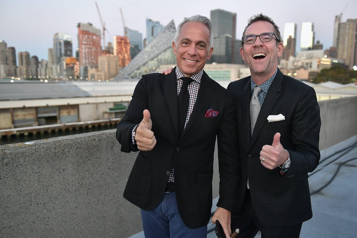 'Chopped' host Ted Allen (right) with chef Geoffrey Zakarian 