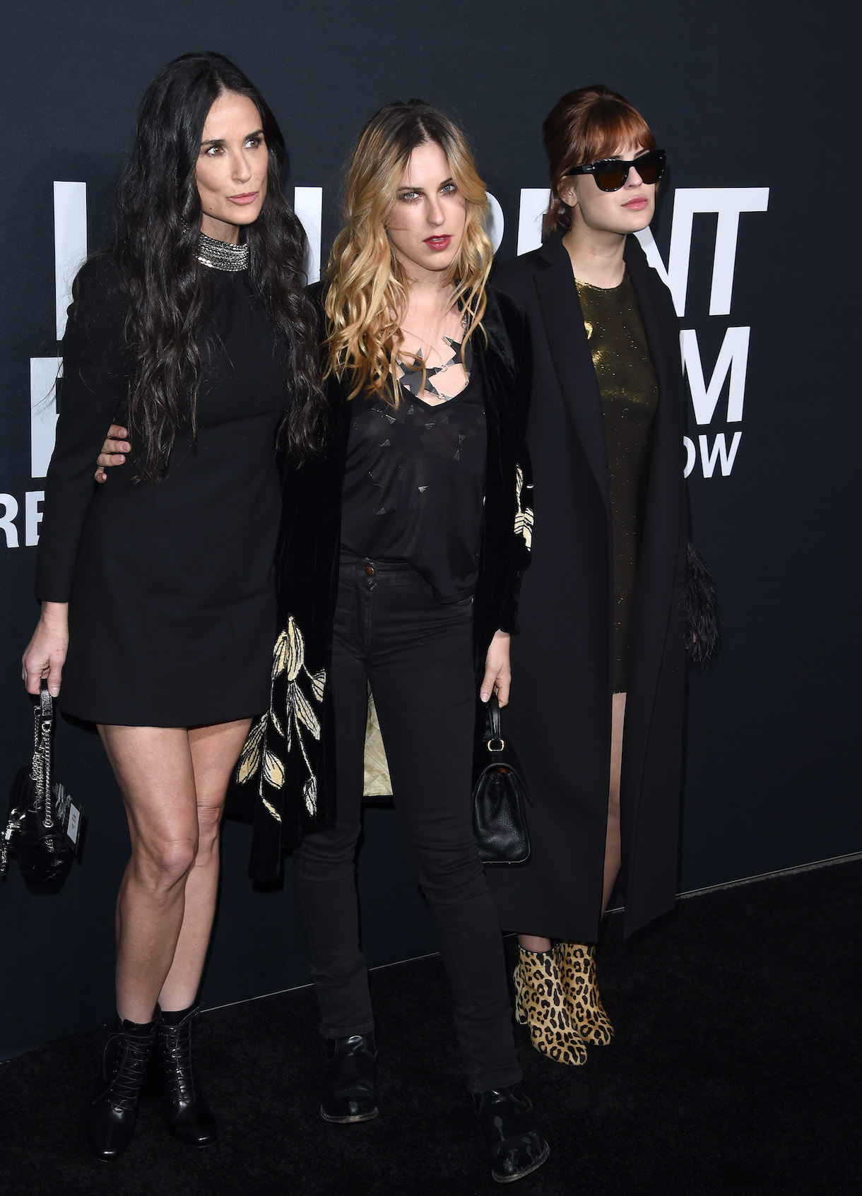 Demi Moore, daughters Scout Willis and Tallulah Willis