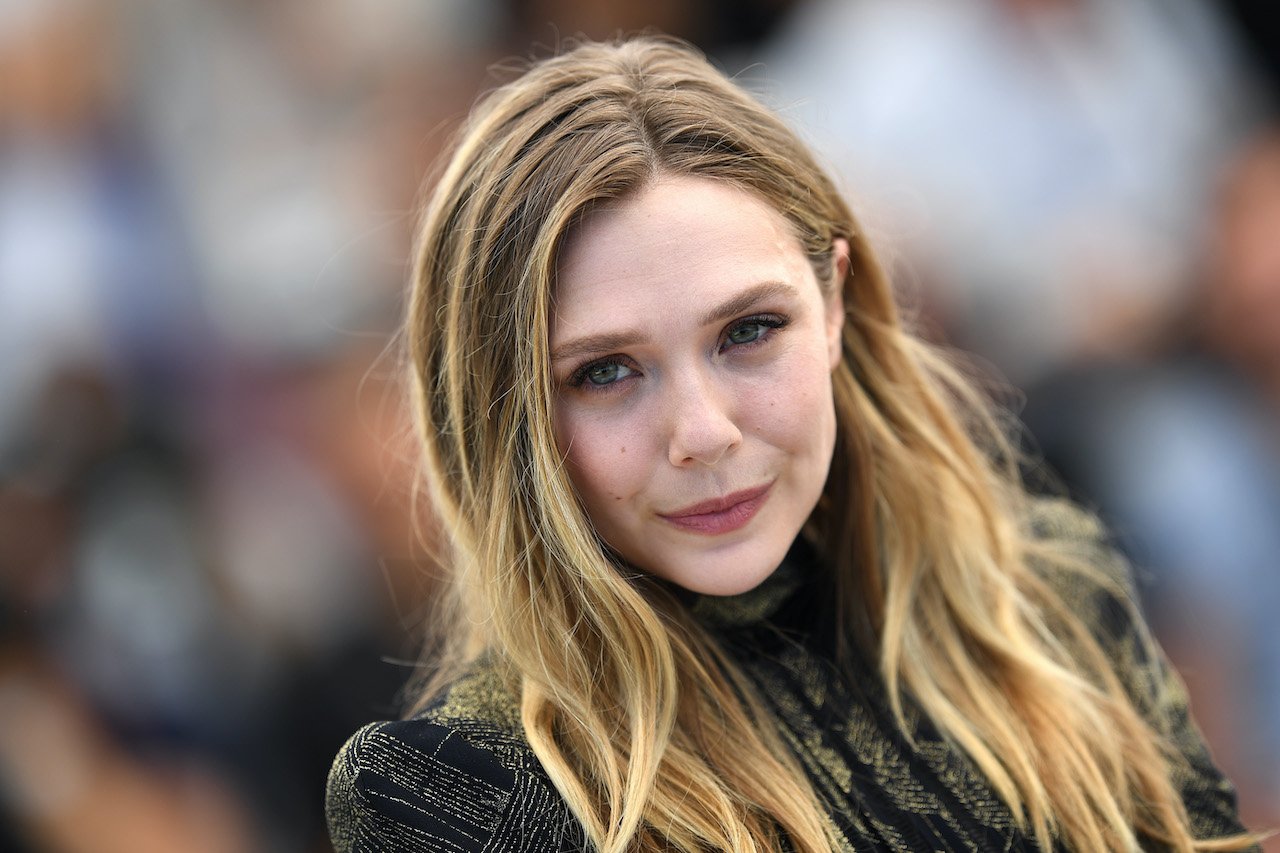 Elizabeth Olsen attends the "Wind River" photocall during the 70th annual Cannes Film Festival