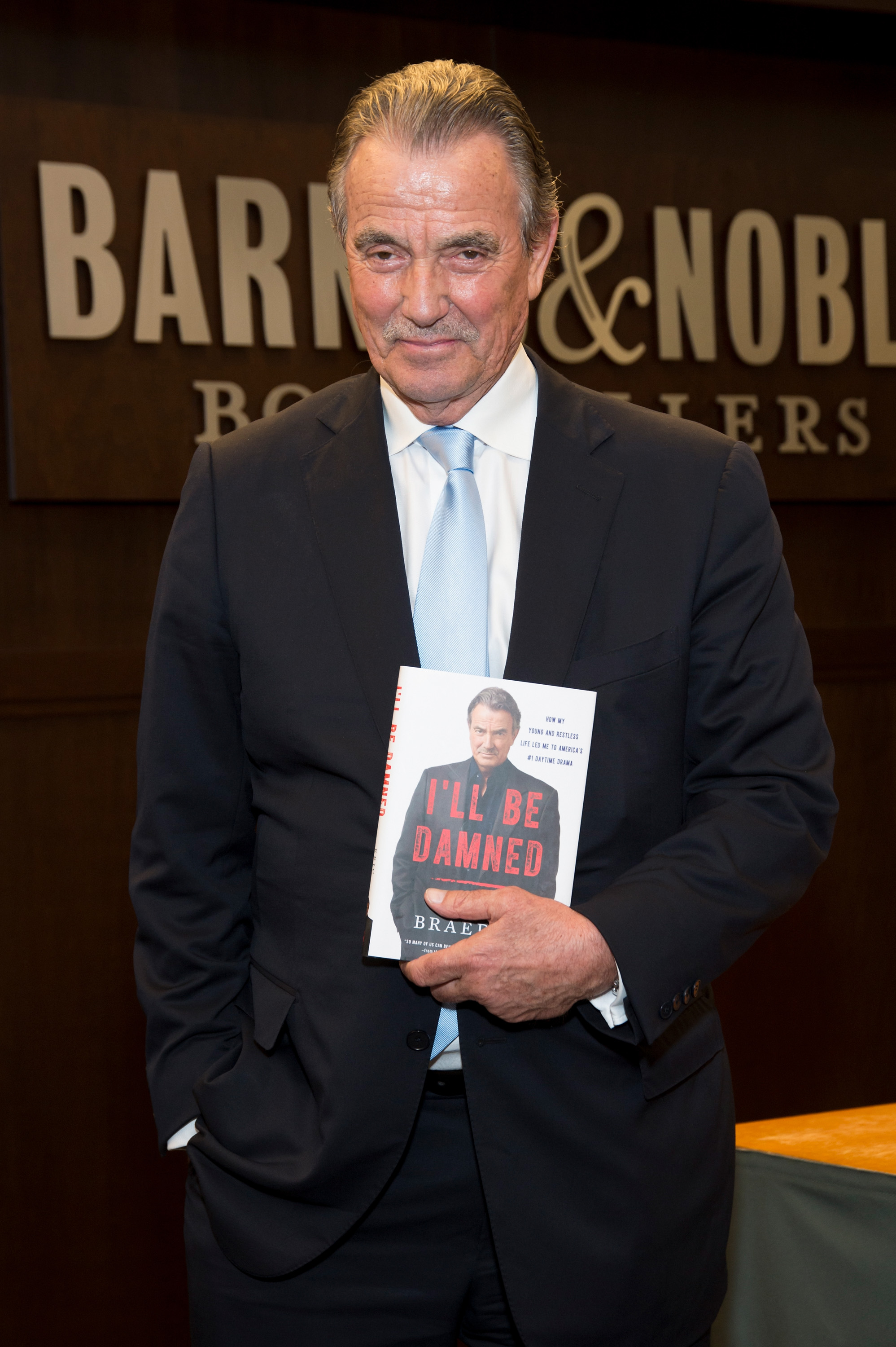 Eric Braeden at a book signing