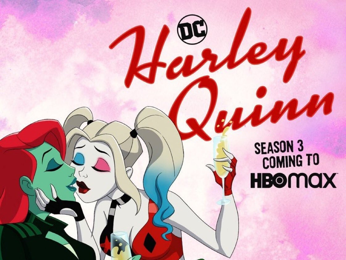 Promo image for 'Harley Quinn' Season 3 on HBO Max.