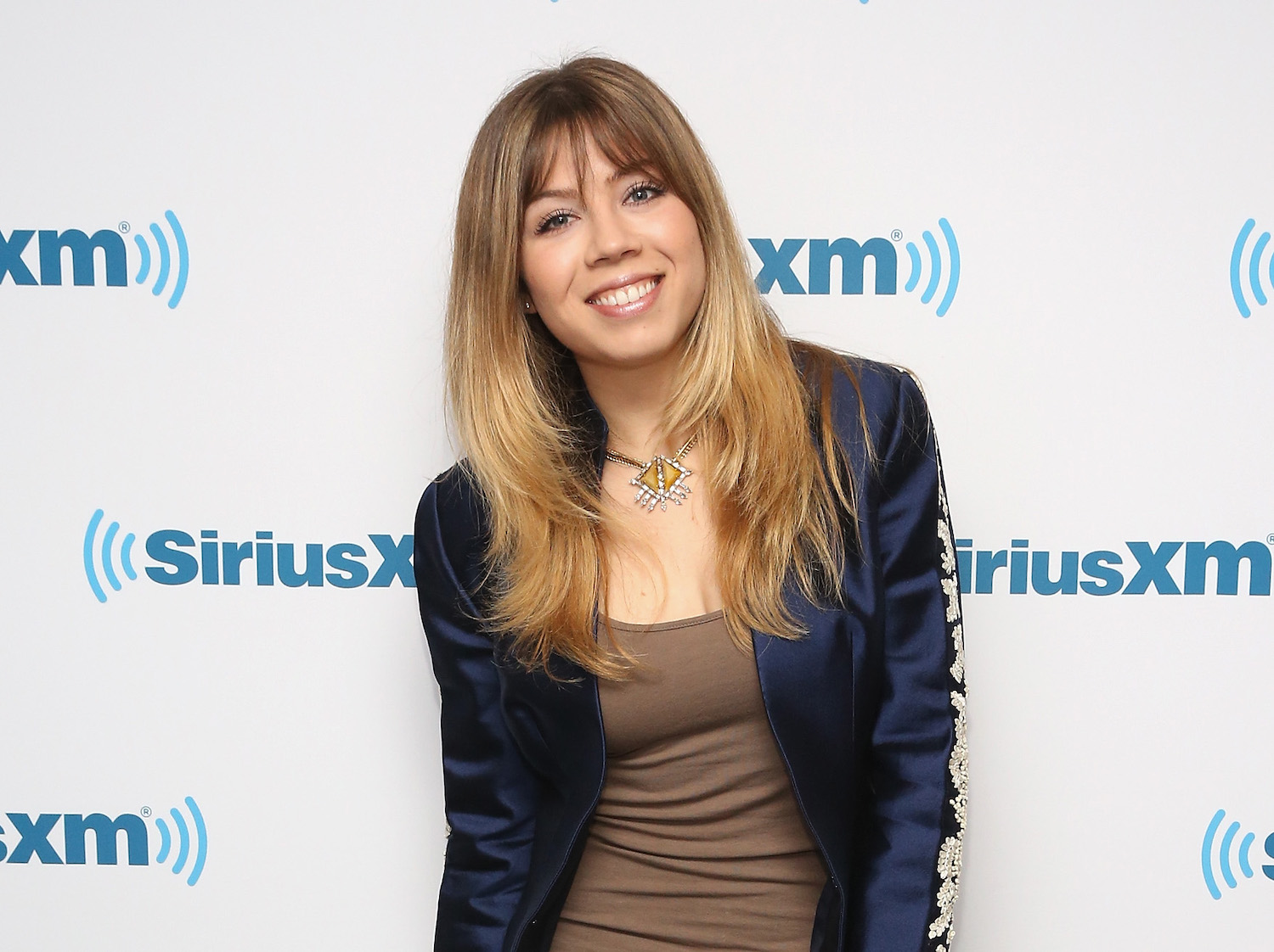 iCarly star Jennette McCurdy at SiriusXM Studios