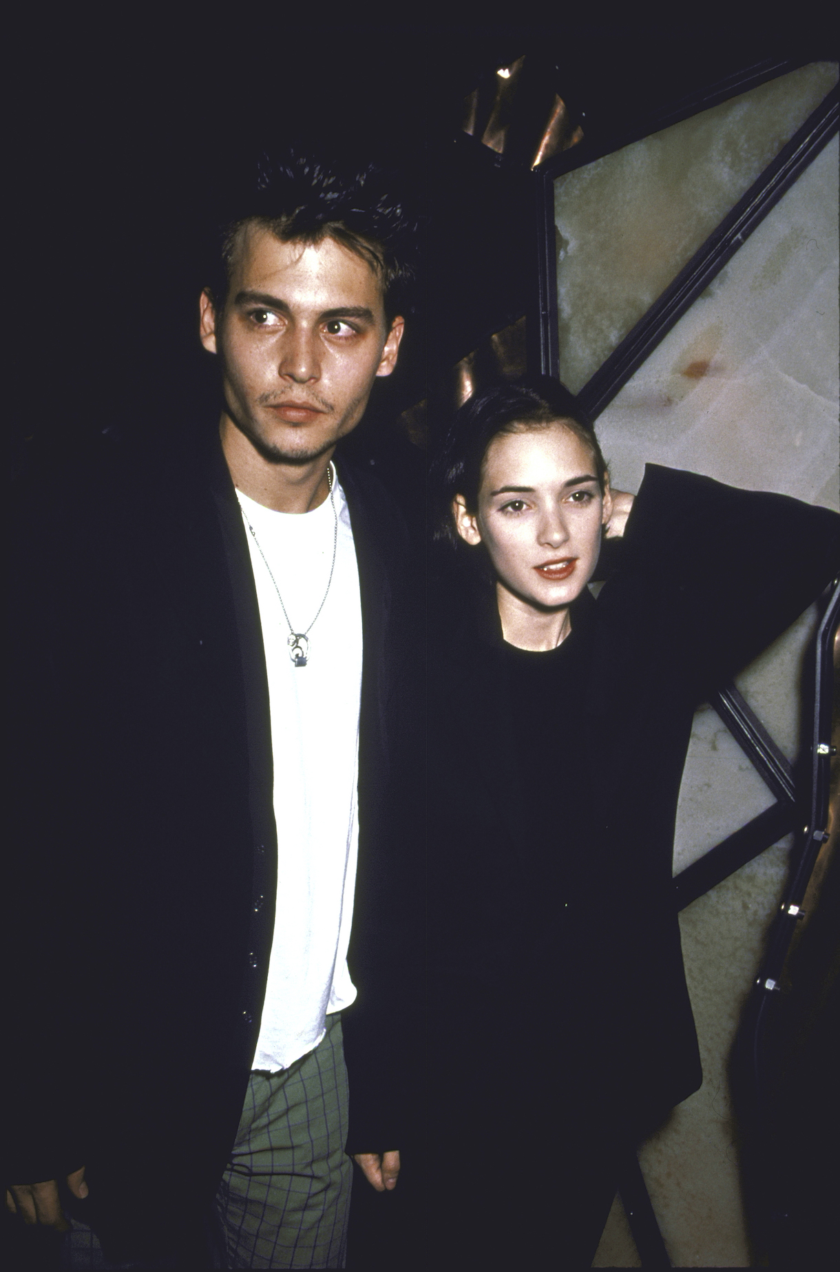 Winona Ryder and Johnny Depp