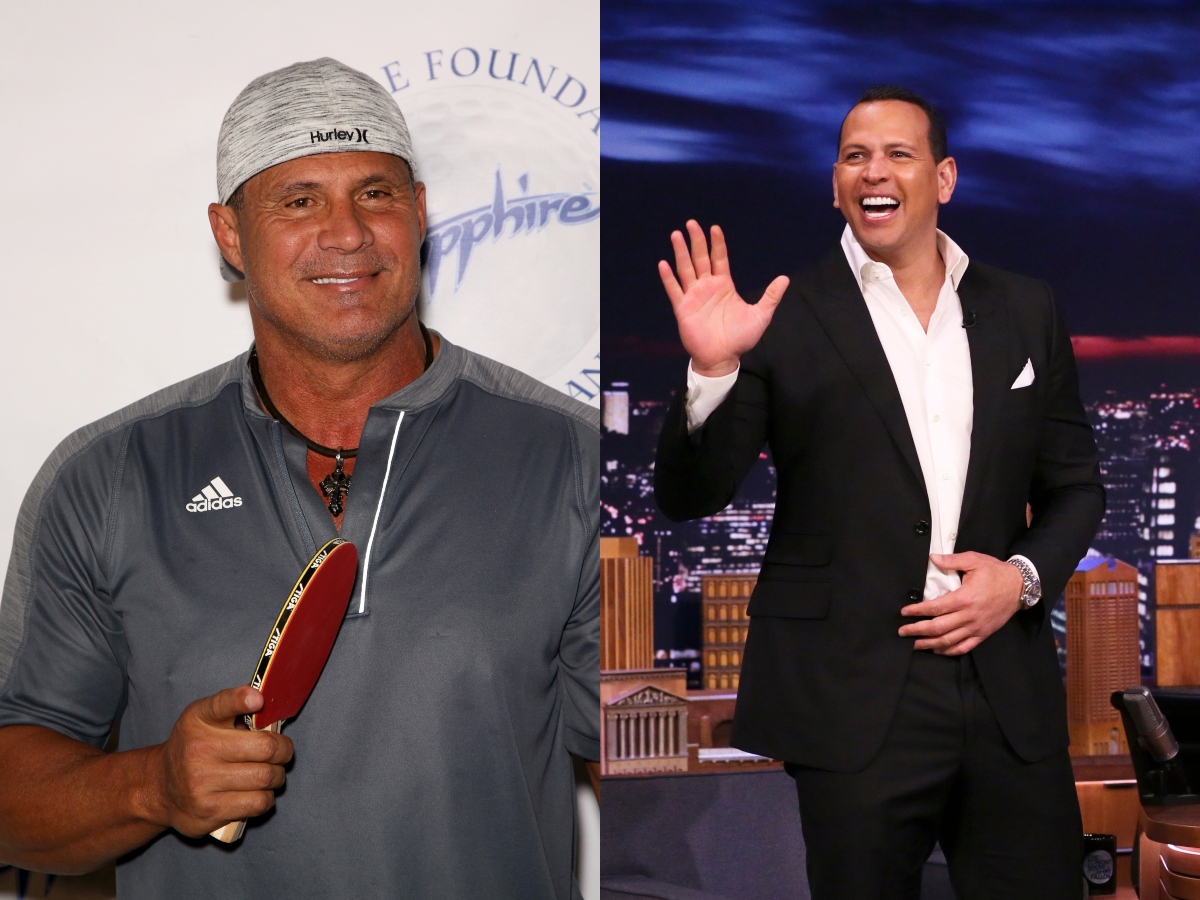 Jose Canseco and Alex Rodriguez