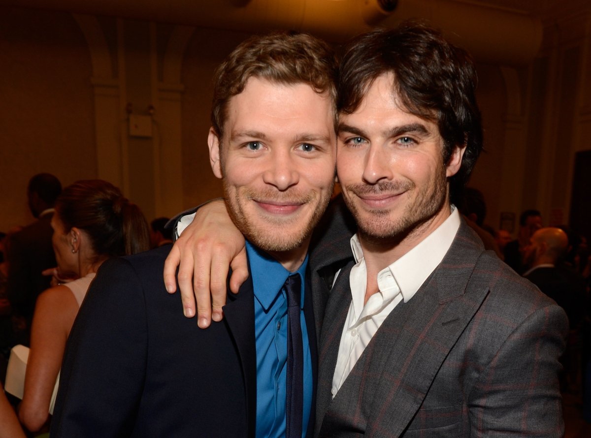 Joseph Morgan and Ian Somerhalder