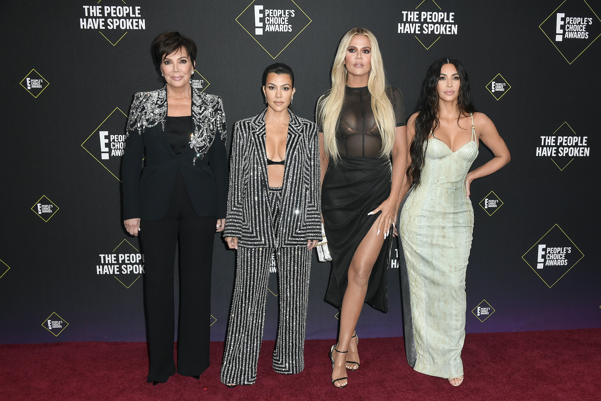 Kris Jenner, Kourtney Kardashian, Khloé Kardashian and Kim Kardashian