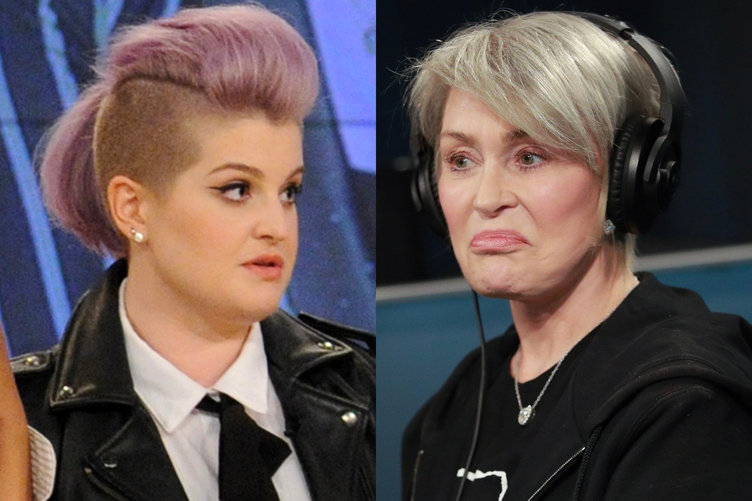 Kelly Osbourne and Sharon Osbourne