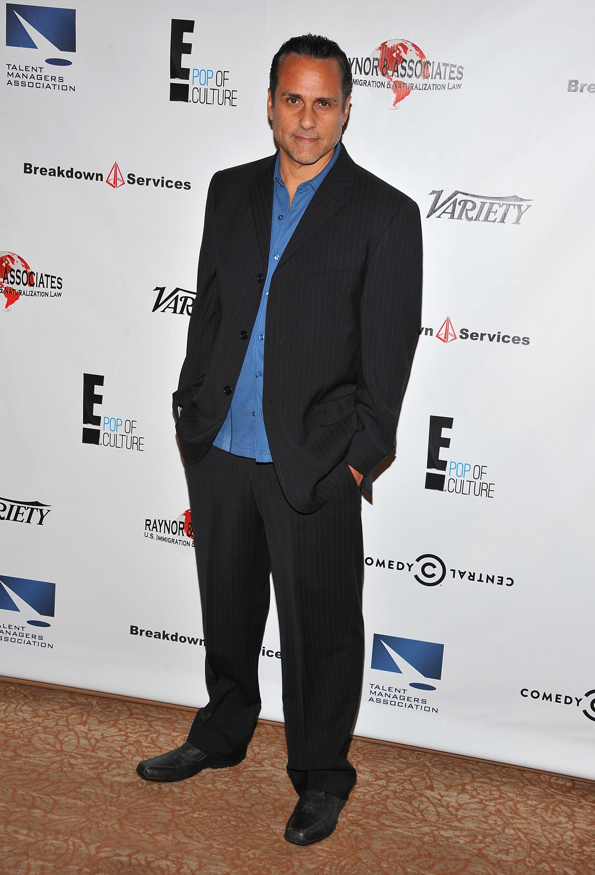 Maurice Benard on the red carpet