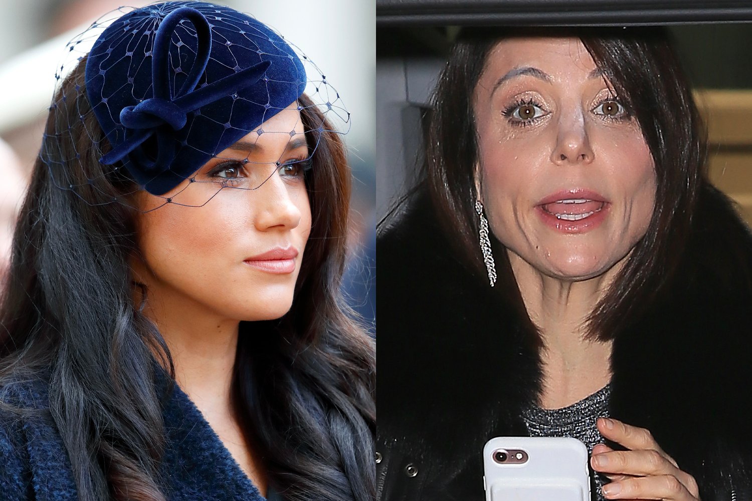 Meghan Markle and Bethenny Frankel