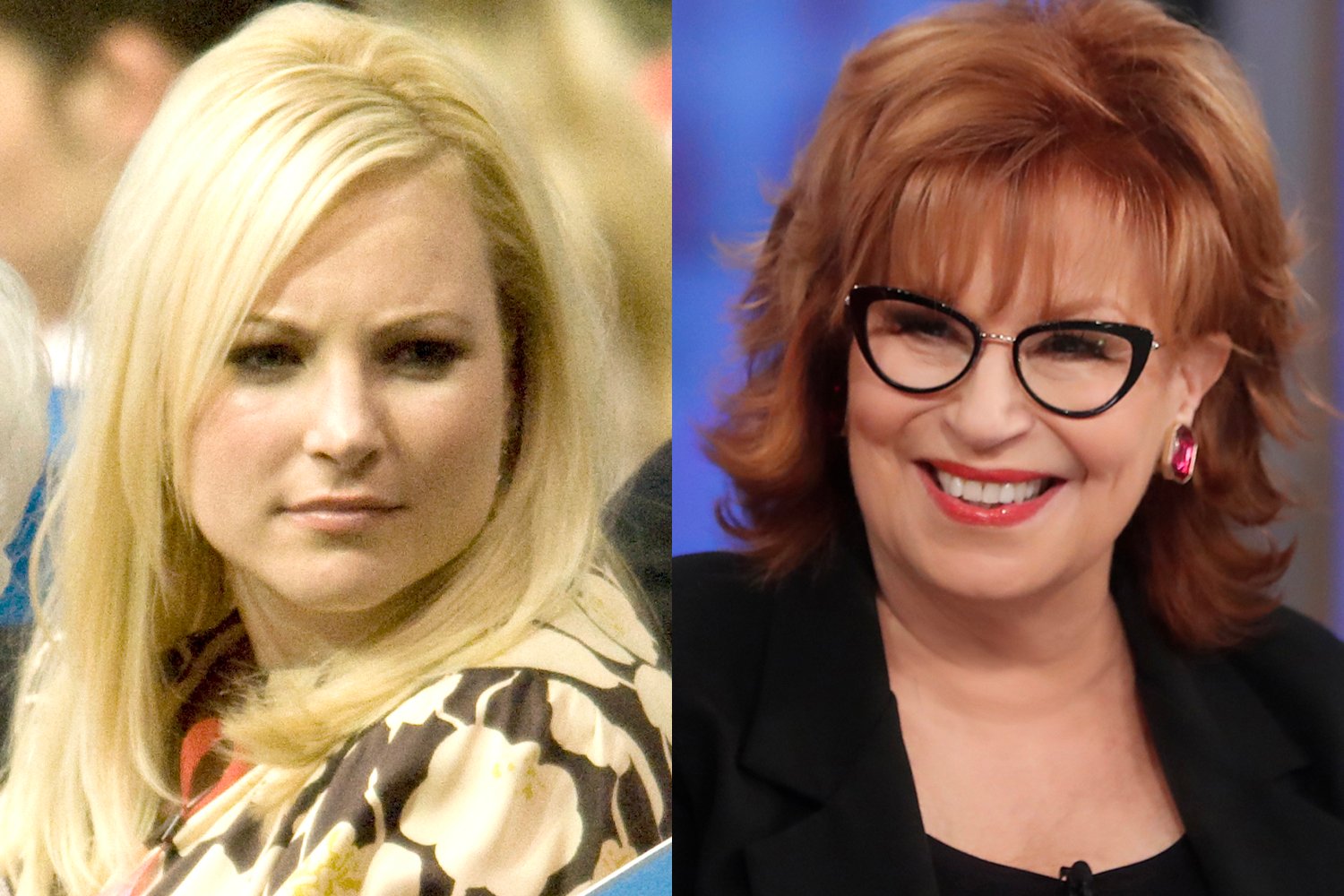 Meghan McCain and Joy Behar