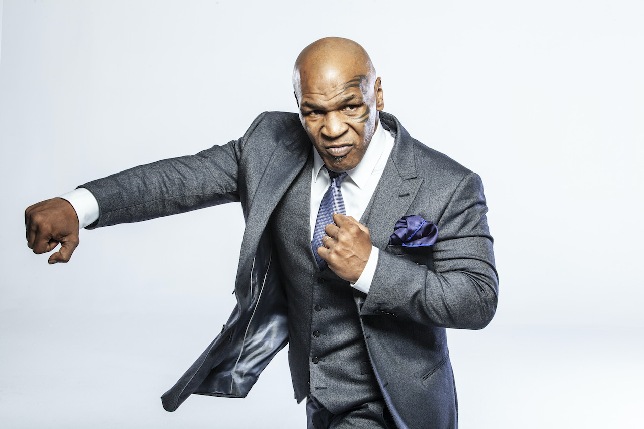 Mike Tyson poses for a portrait in Los Angeles, California