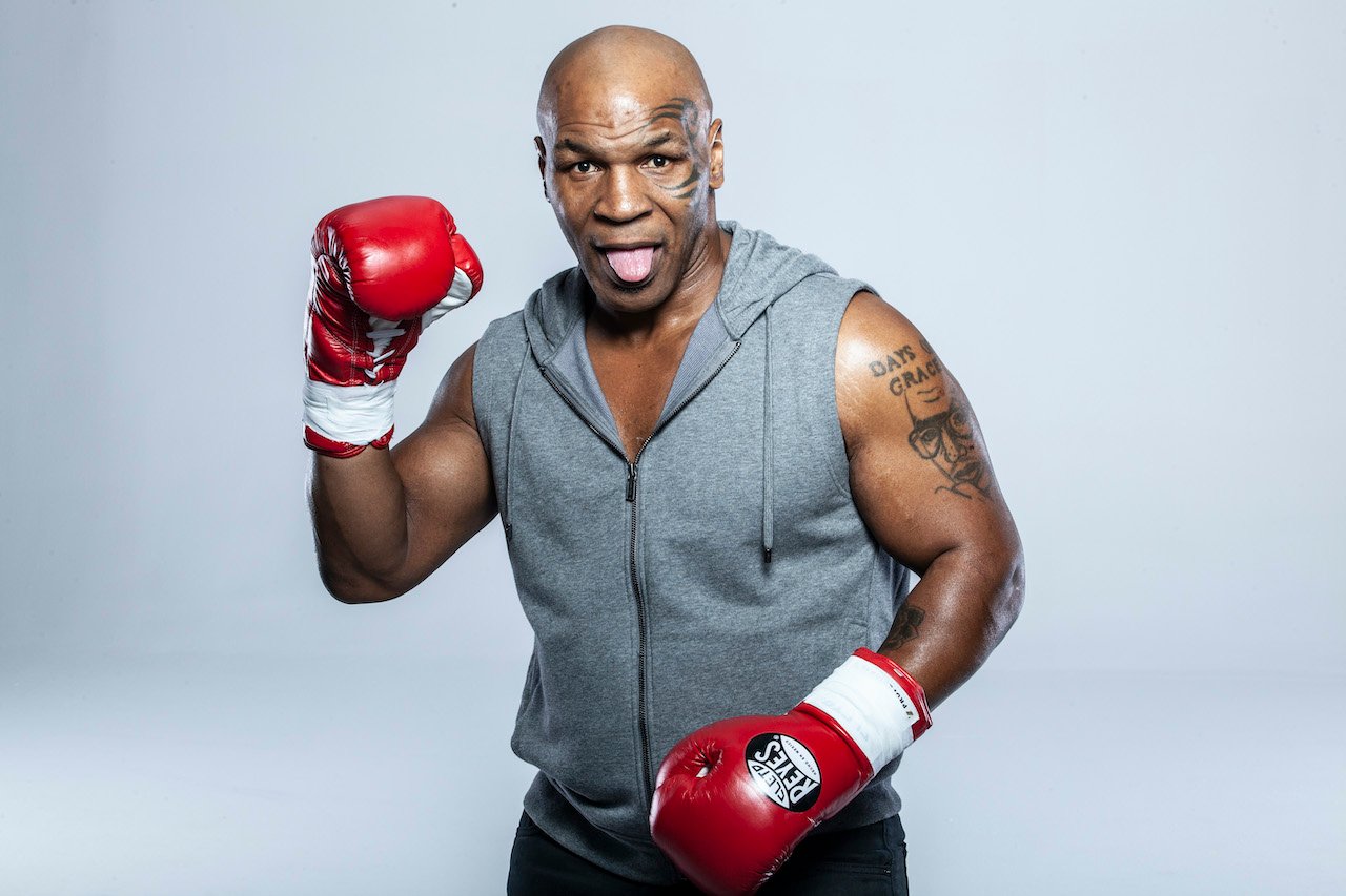 Mike Tyson poses for a portrait in December 2015 in Los Angeles, California