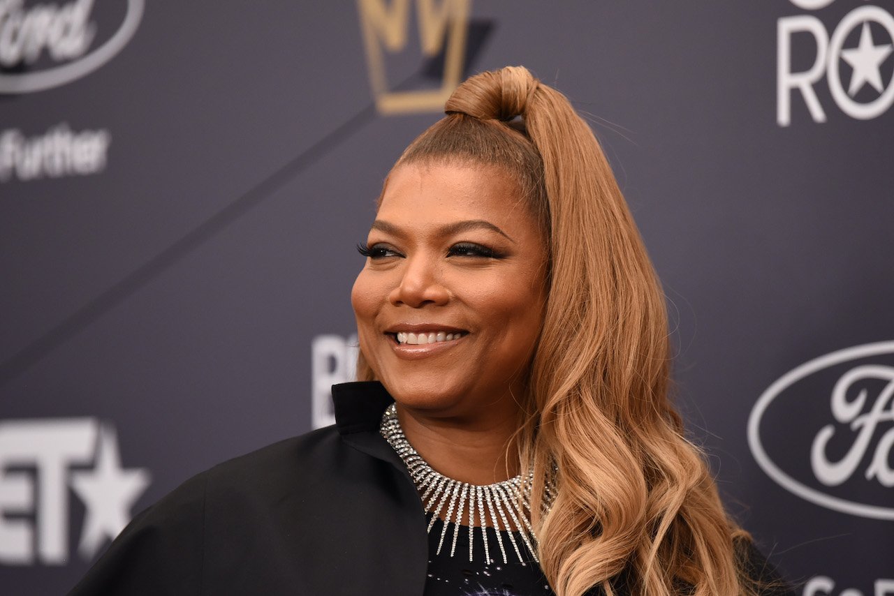 Queen Latifah attends the Black Girls Rock! 2018 Red Carpet at NJPAC