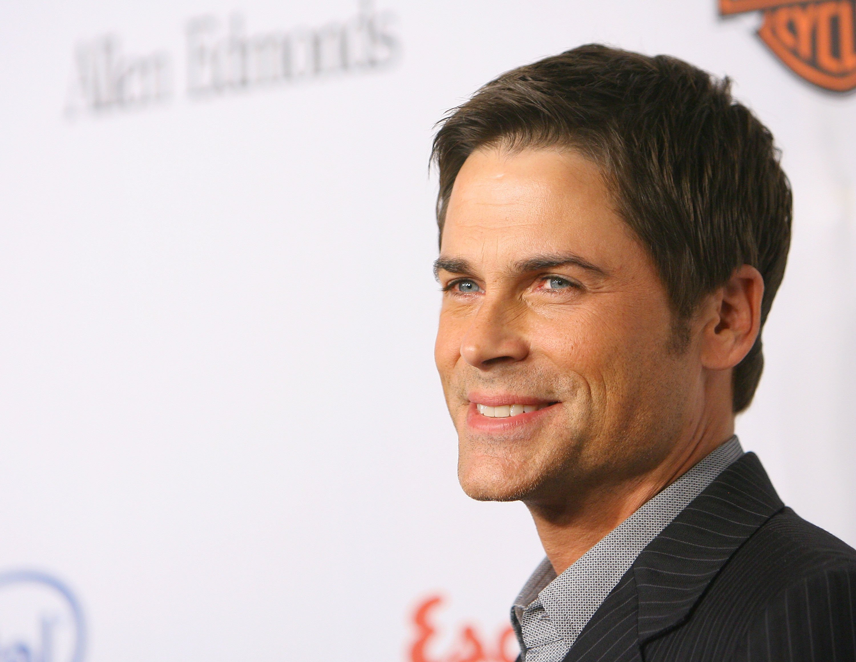 Rob Lowe smiling