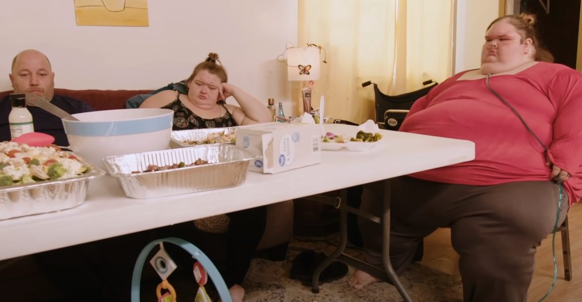 1000-Lb Sisters stars Amy Slaton and Tammy Slaton were left looking uncomfortable after Chris and Tammy’s argument