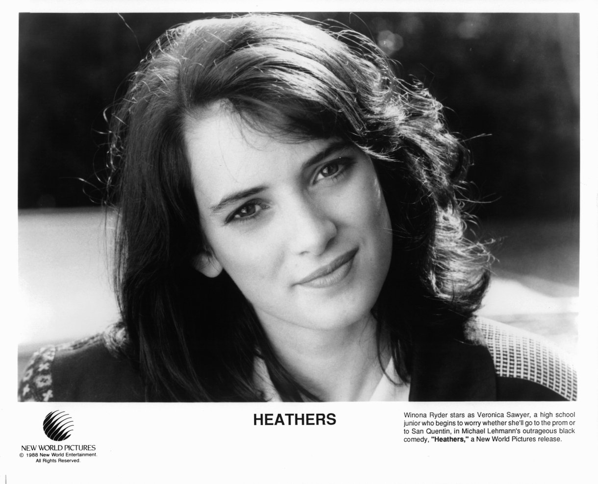 Winona Ryder starring in the film 'Heathers', 1988